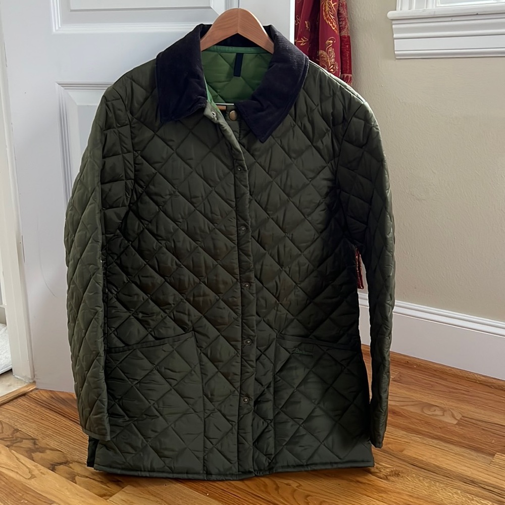 Barbour Quilted Jacket - Green